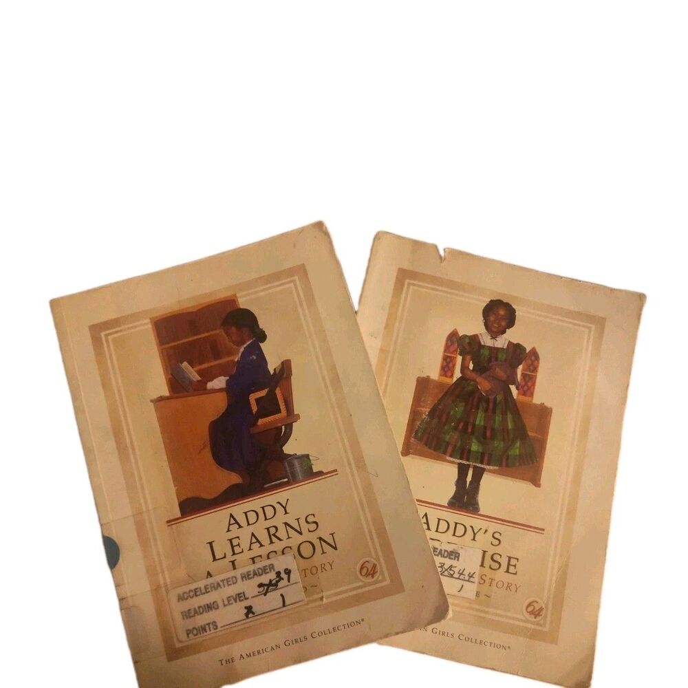 2 Addy's American Girl vintage Books By Connie Porter